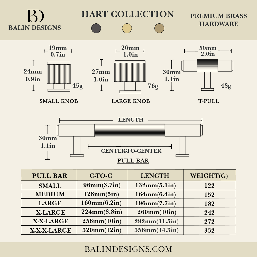 Hart Cabinet Pull