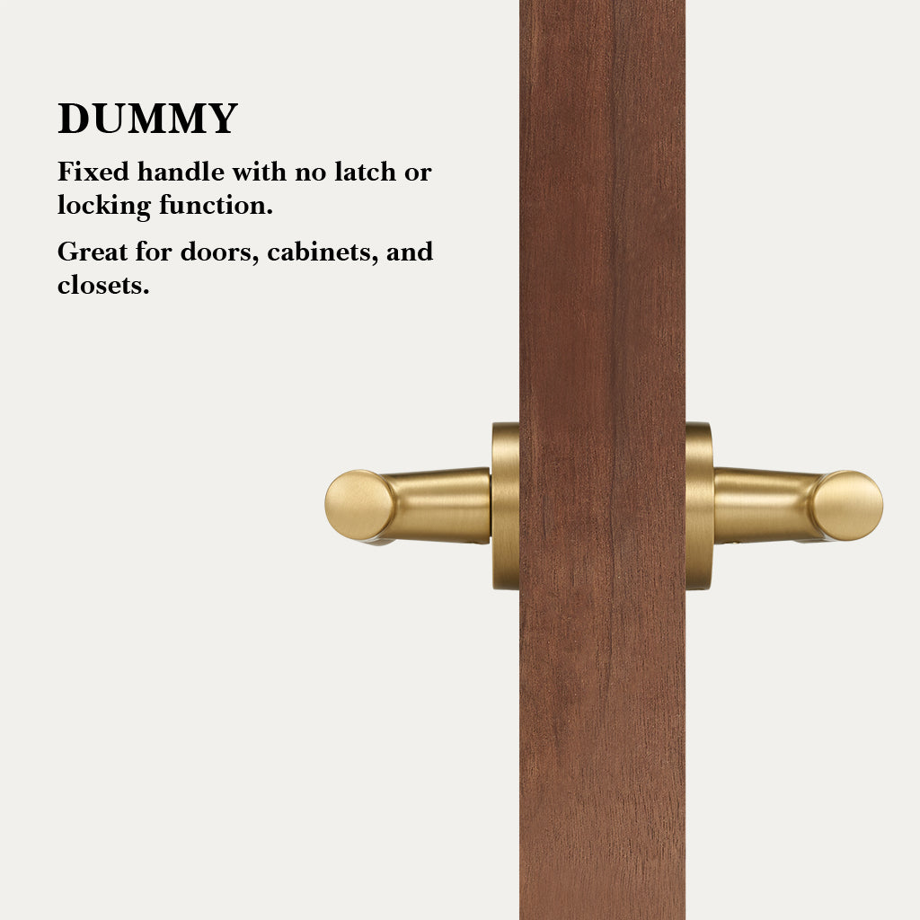 Finn Brass Door Handle