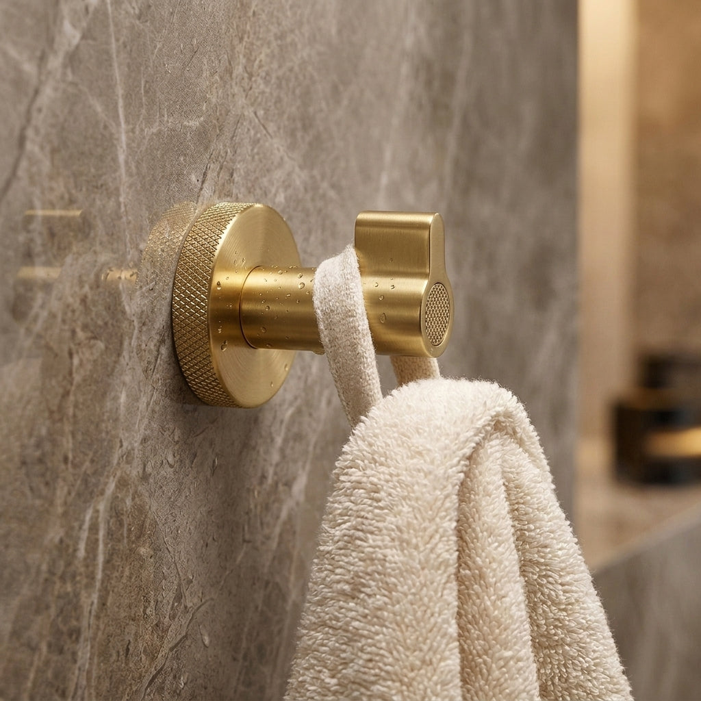 Sena Brass Wall Hook