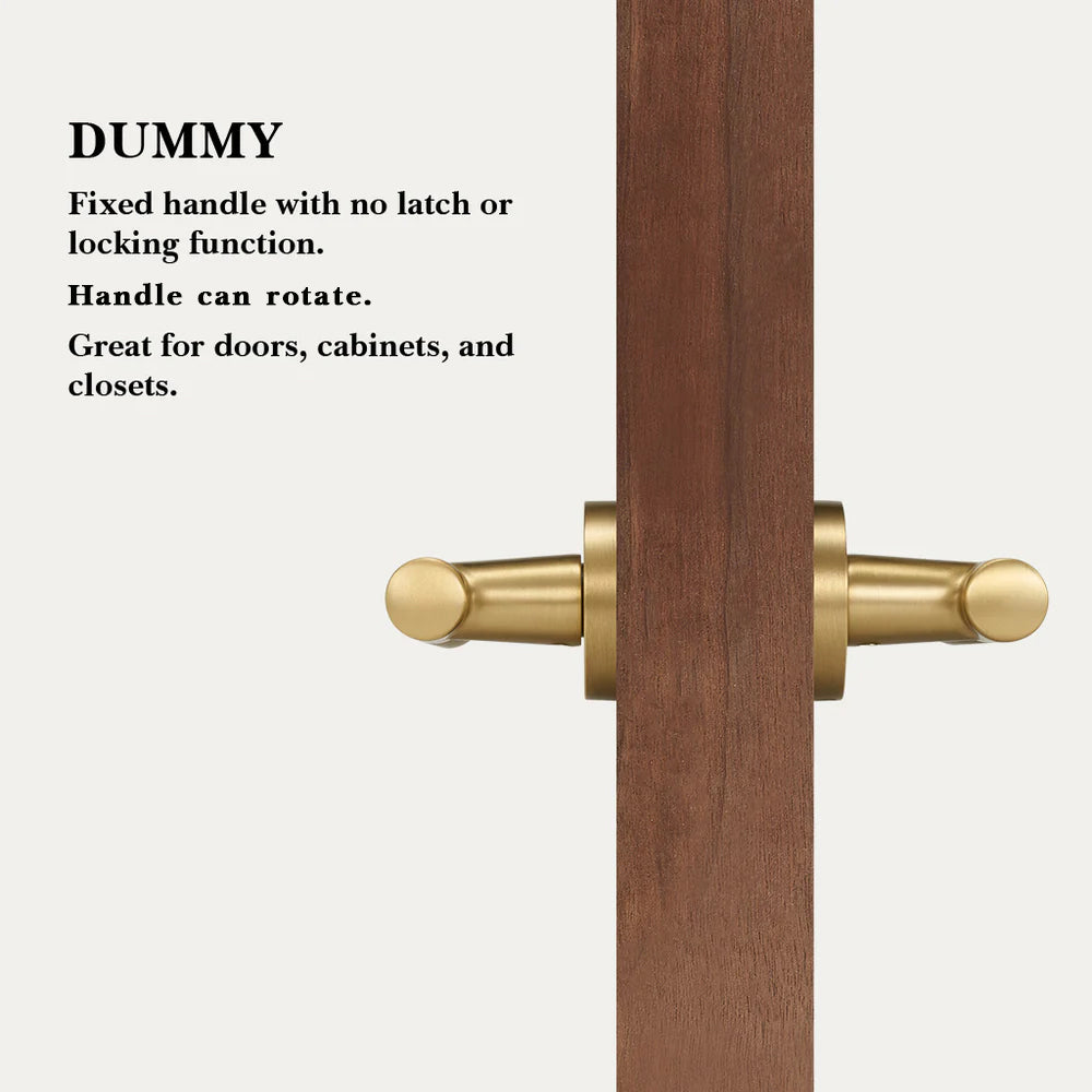 Finn Brass Door Handle