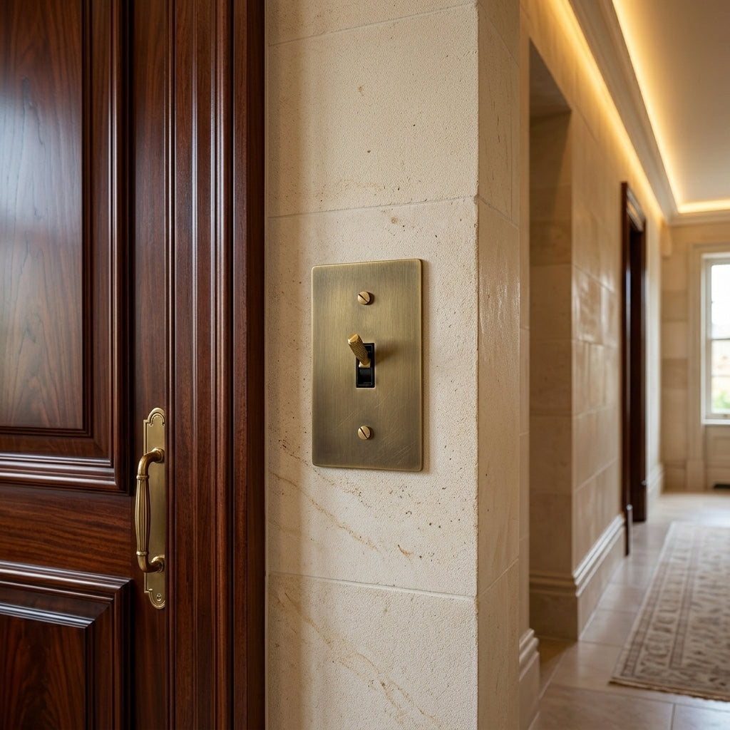 Brass Toggle Switch