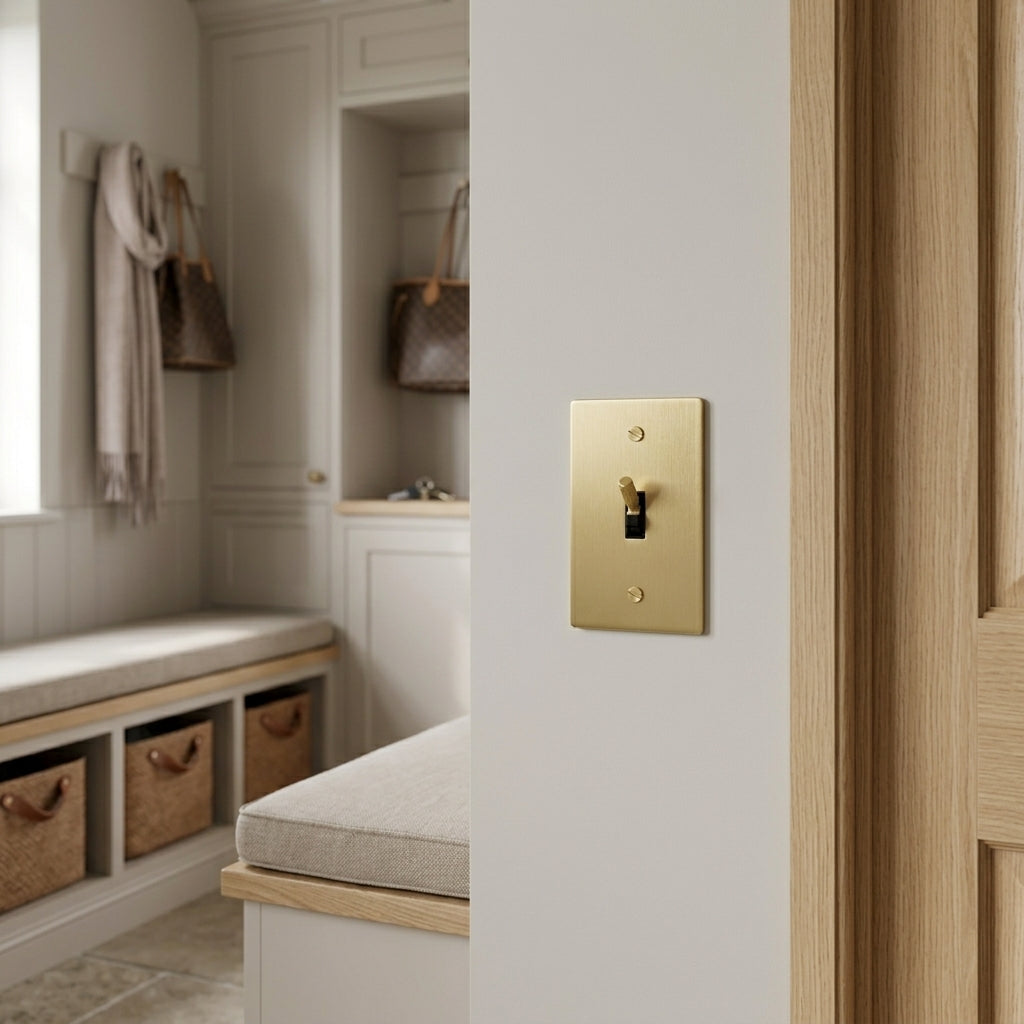 Brass Toggle Switch