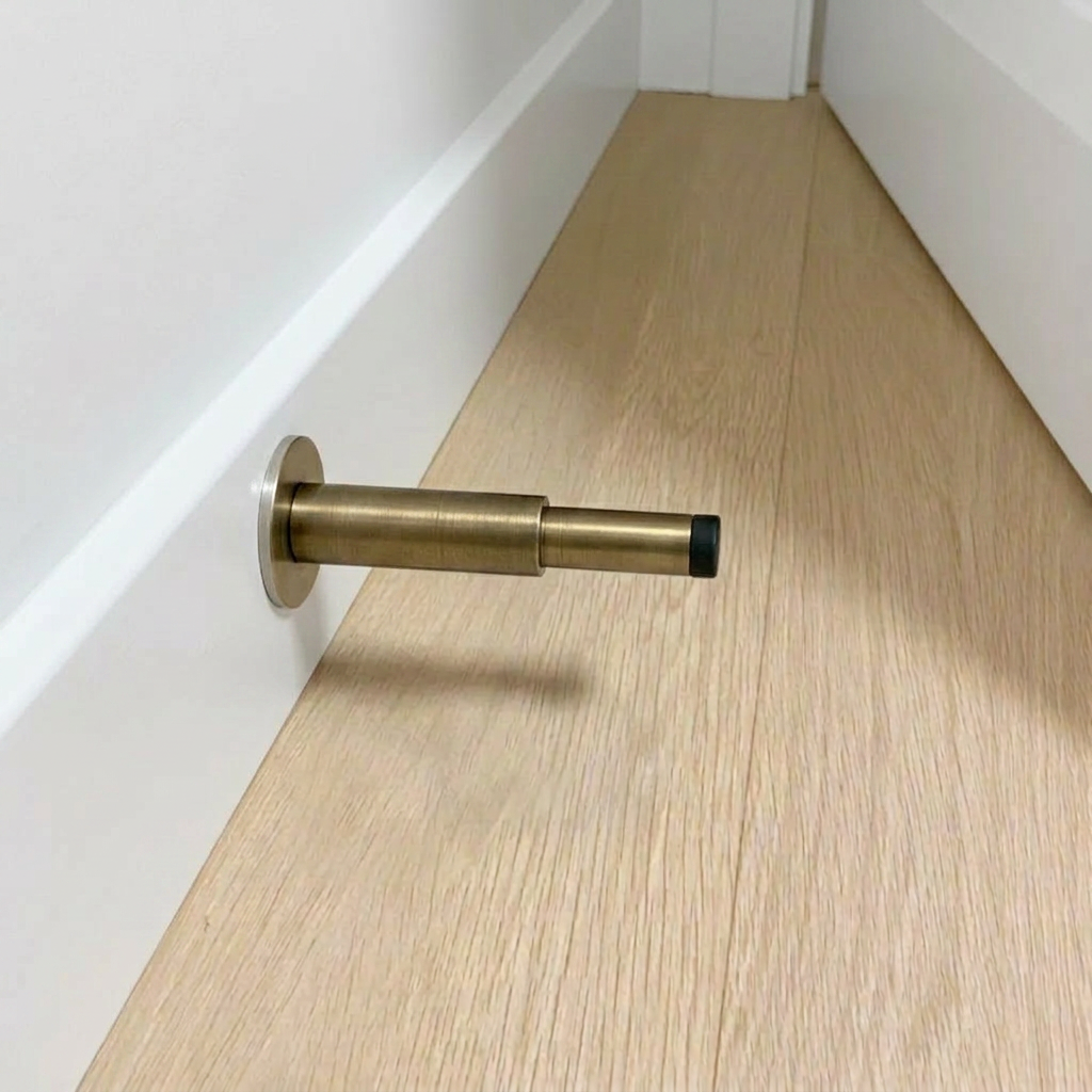 PORT Brass Doorstop