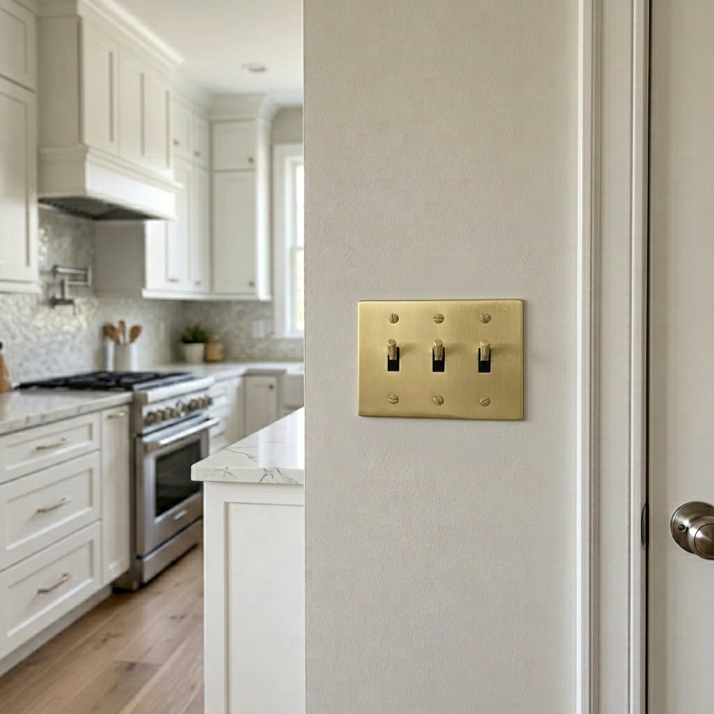 Brass Toggle Switch