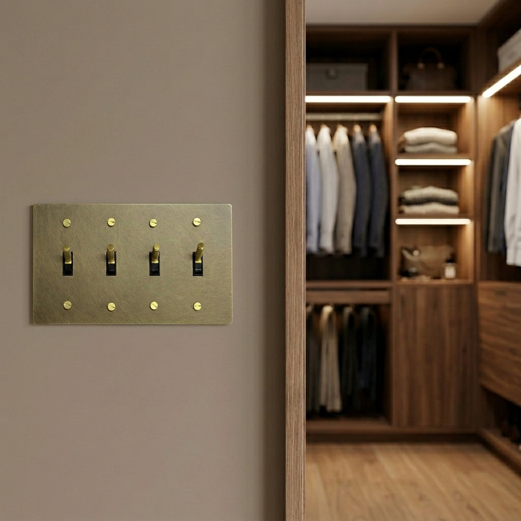 Brass Toggle Switch