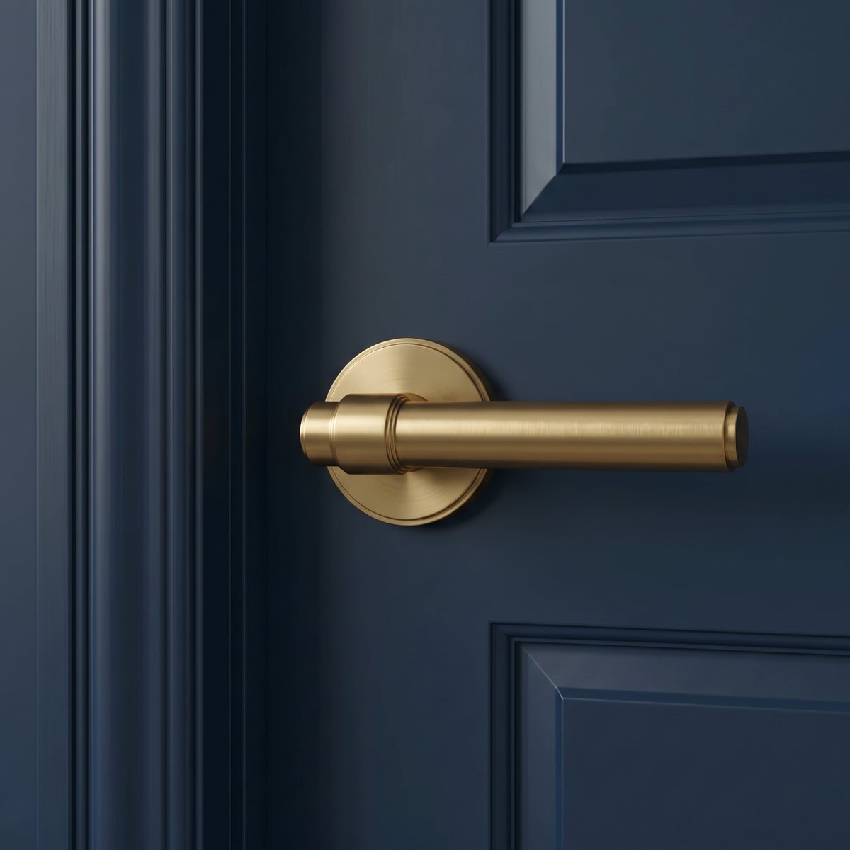 Luca Brass Door Handle