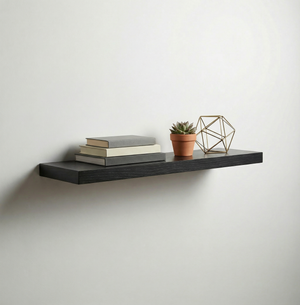 Chocolate Espresso Oak Wood Shelf