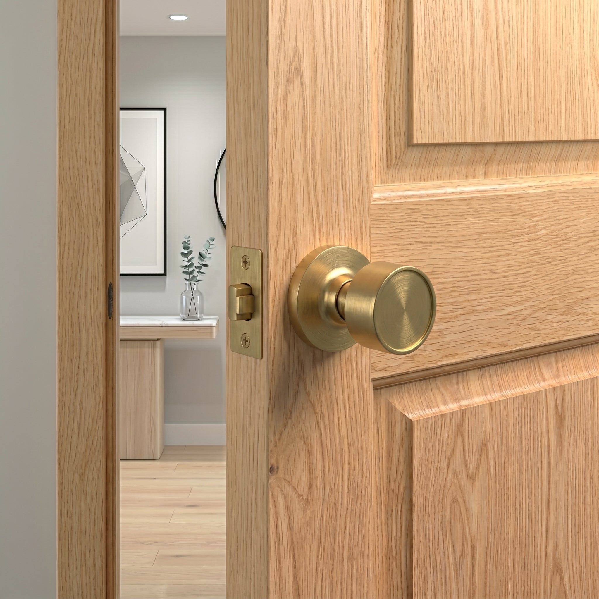 Otto Brass Door Knob