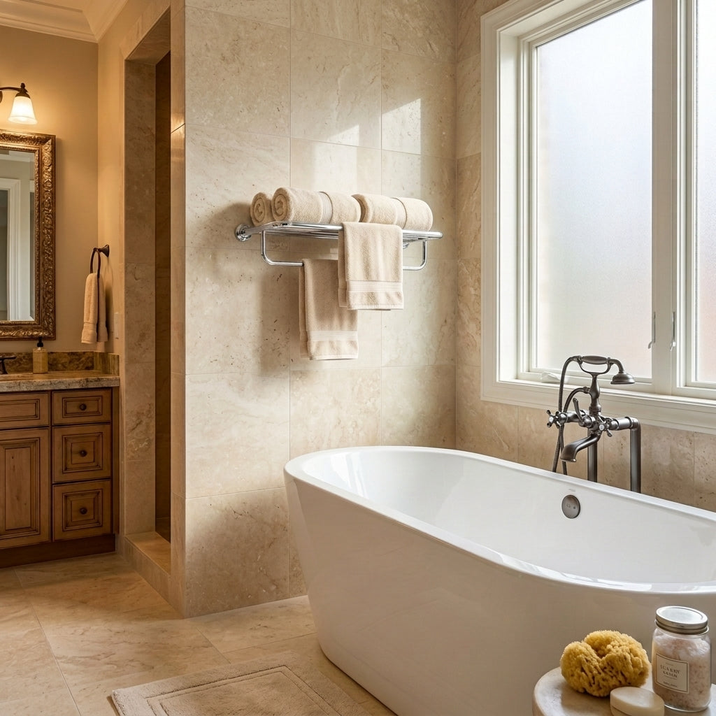 Mira Brass Bathroom Hardware