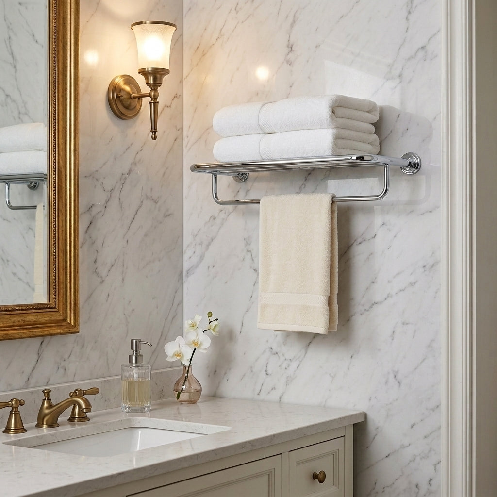 Mira Brass Bathroom Hardware