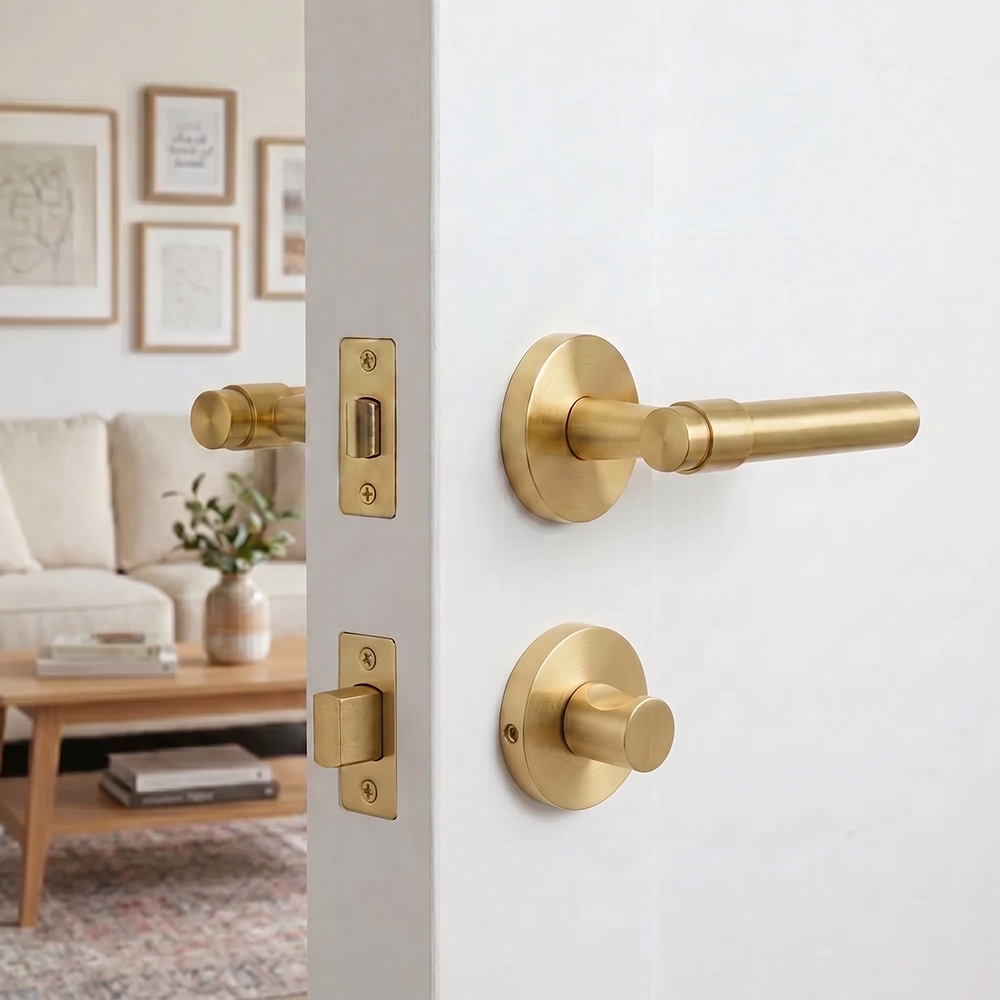Milo Brass Door Handle