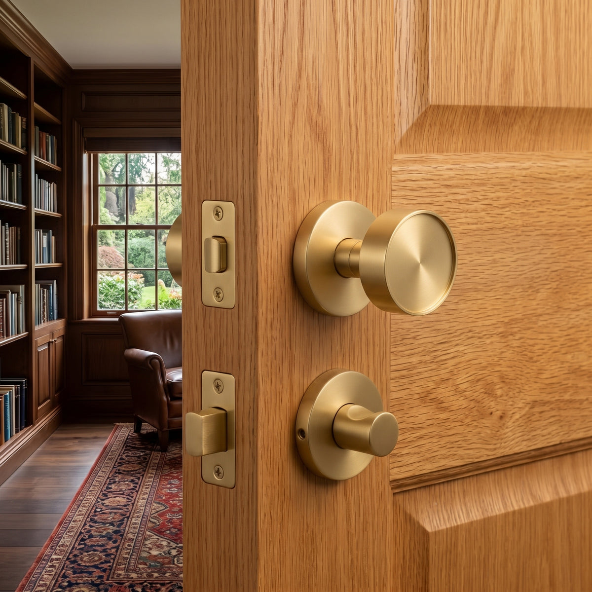 Otto Brass Door Knob