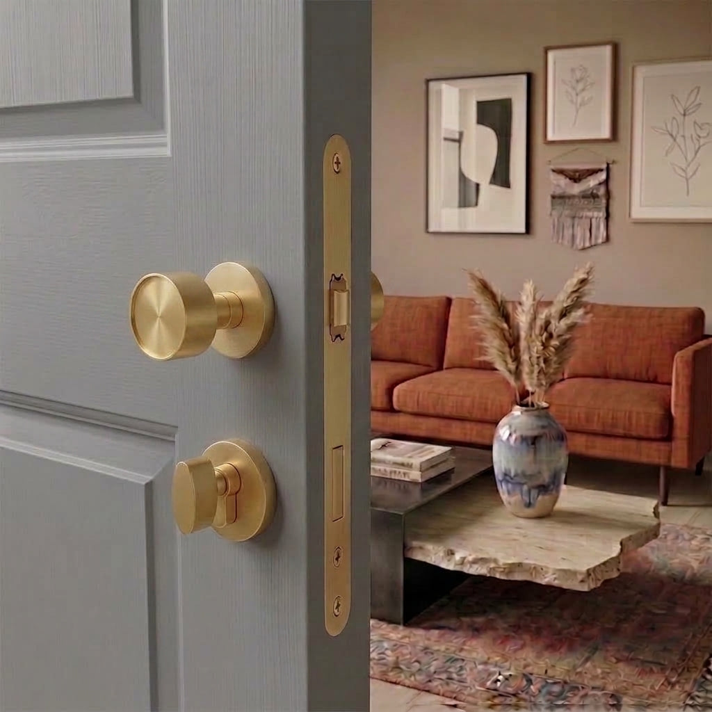Otto Brass Door Knob