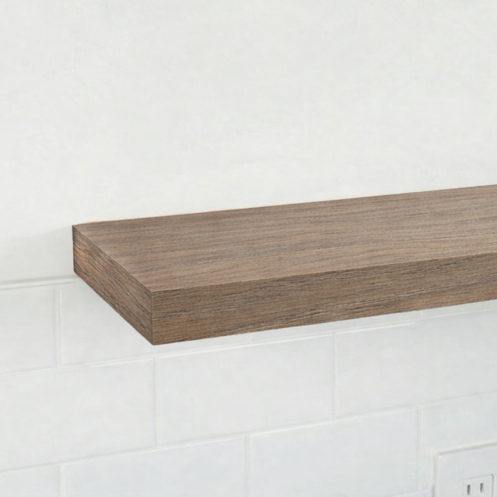 Driftwood Oak Wood Shelf