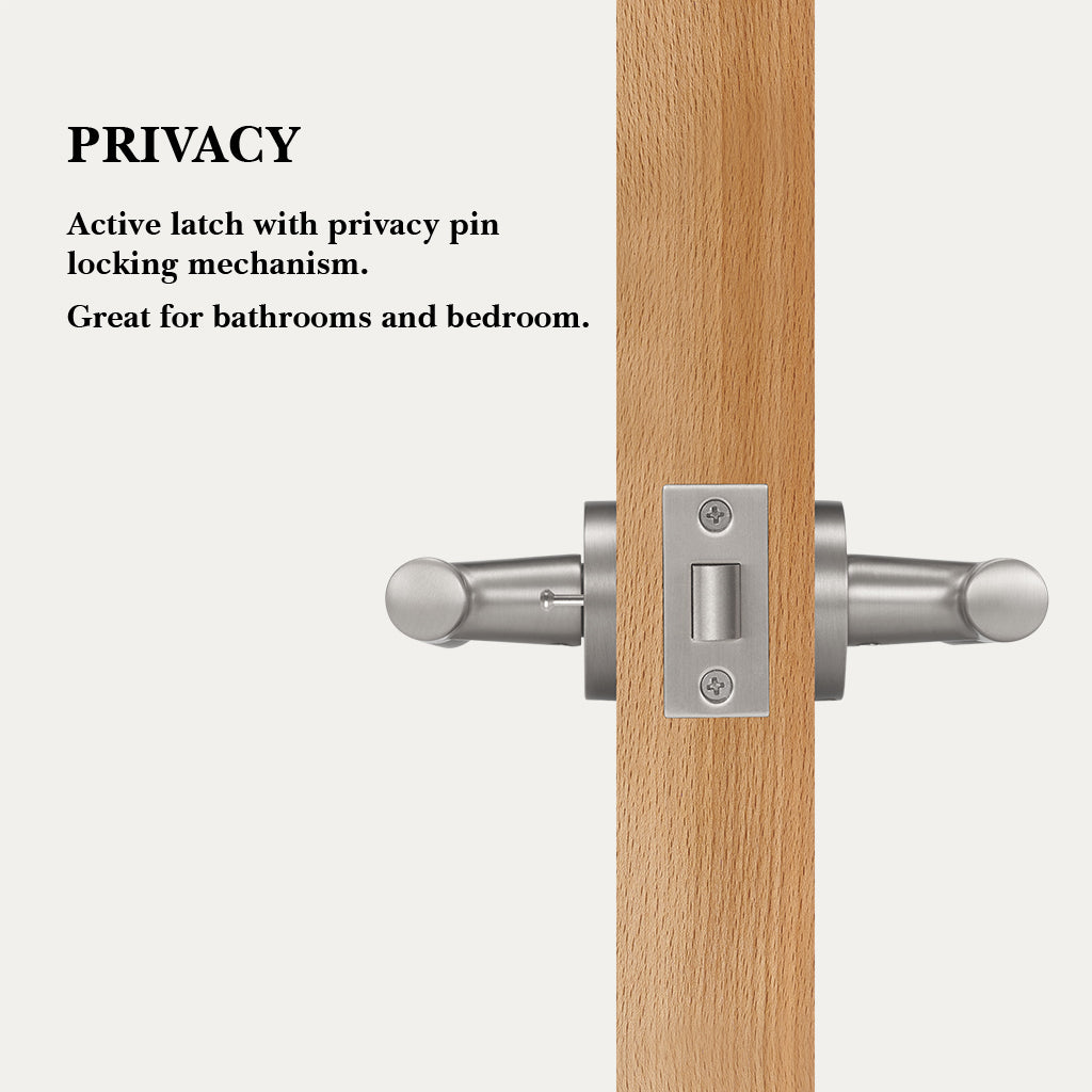 Finn Brass Door Handle