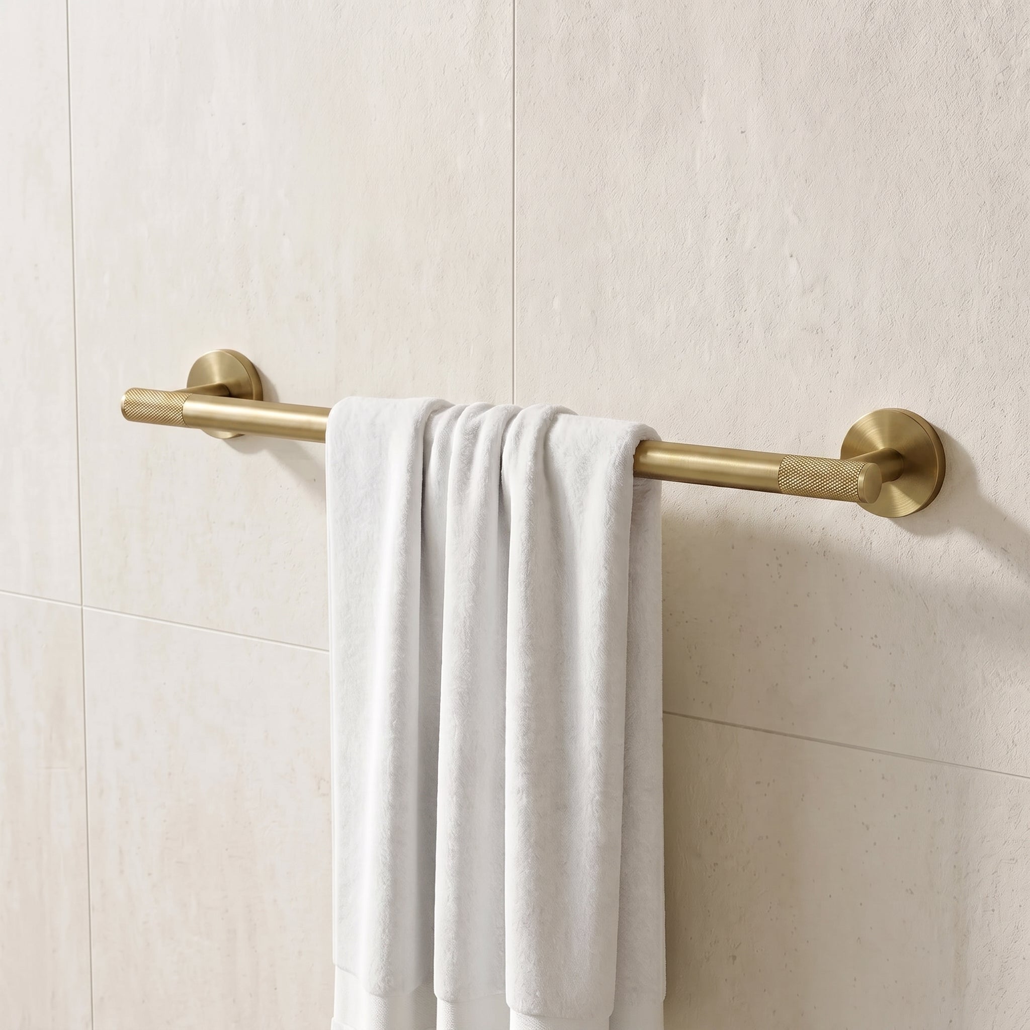Reed Brass Towel Bar