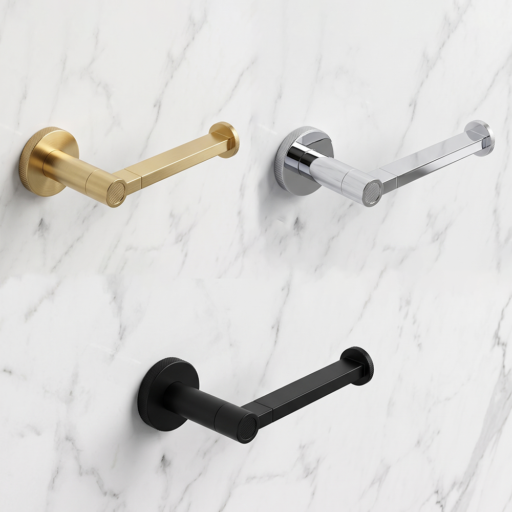 Sena Brass Toilet Paper Holder
