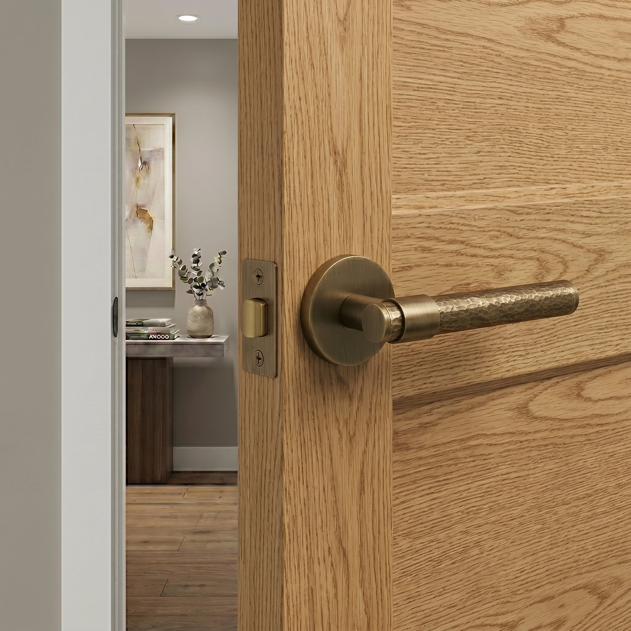 Zivo Brass Door Handle