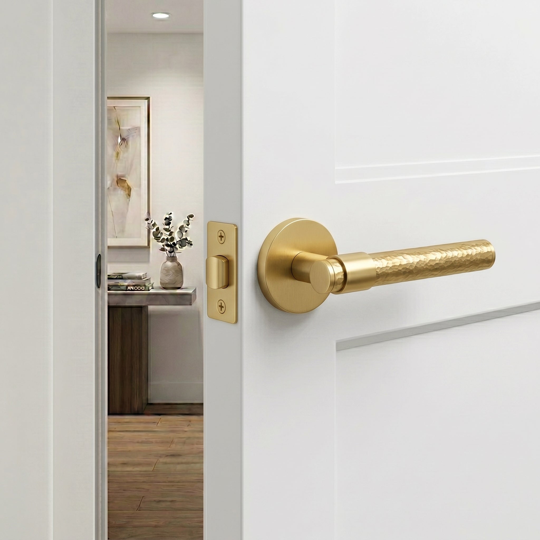 Zivo Brass Door Handle