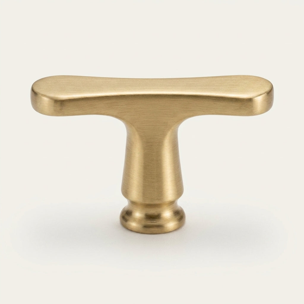 Tine Brass Cabinet T-Bar