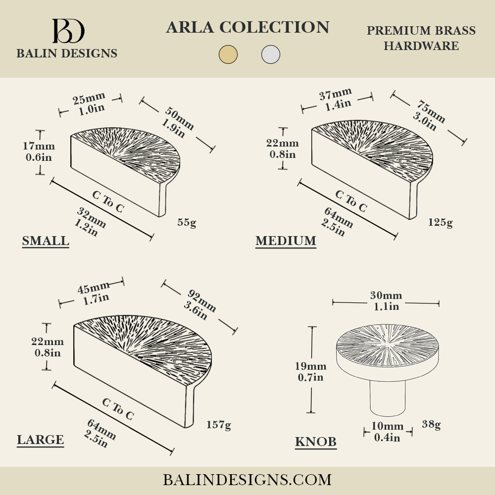 Arla Cabinet Pull