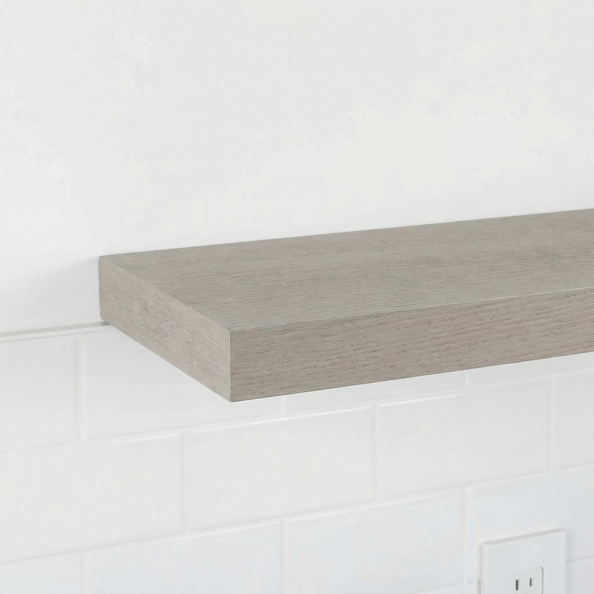 Driftwood Oak Wood Shelf