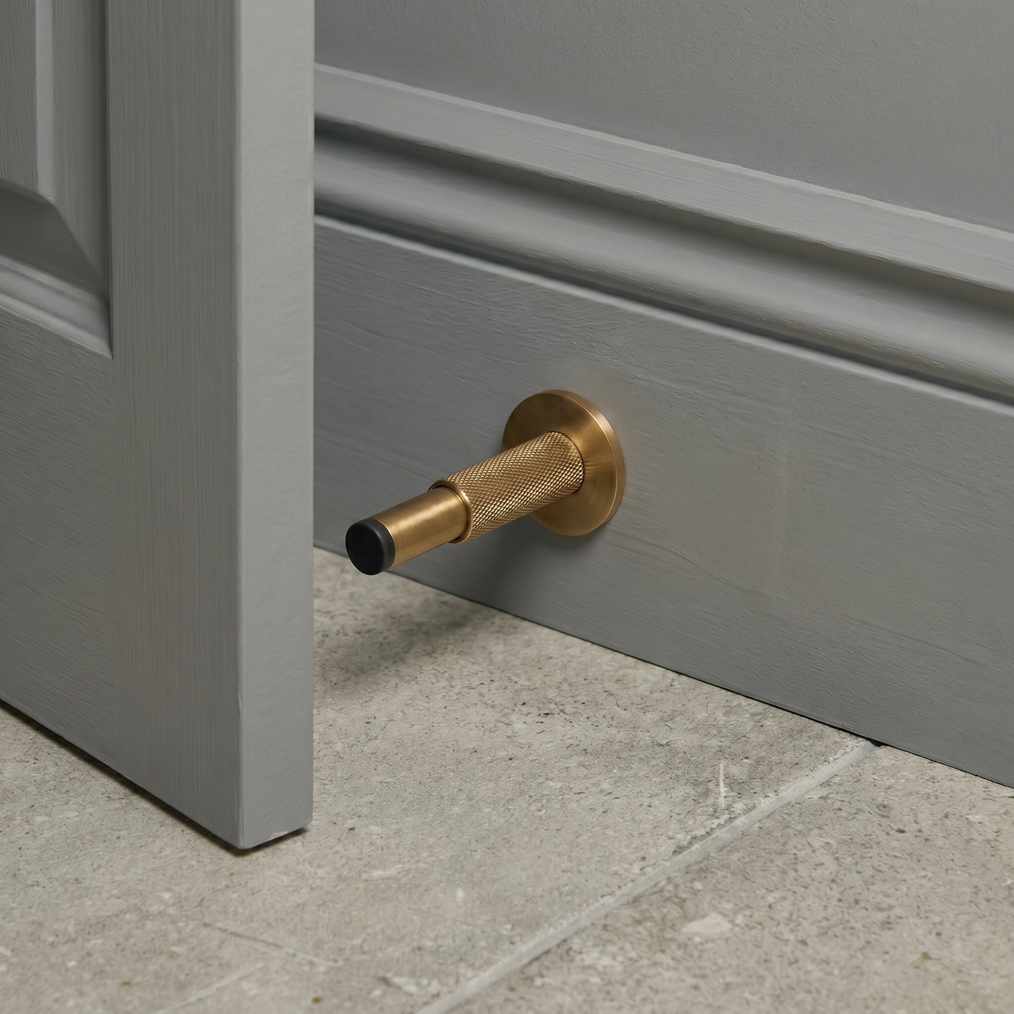 PORT Brass Doorstop