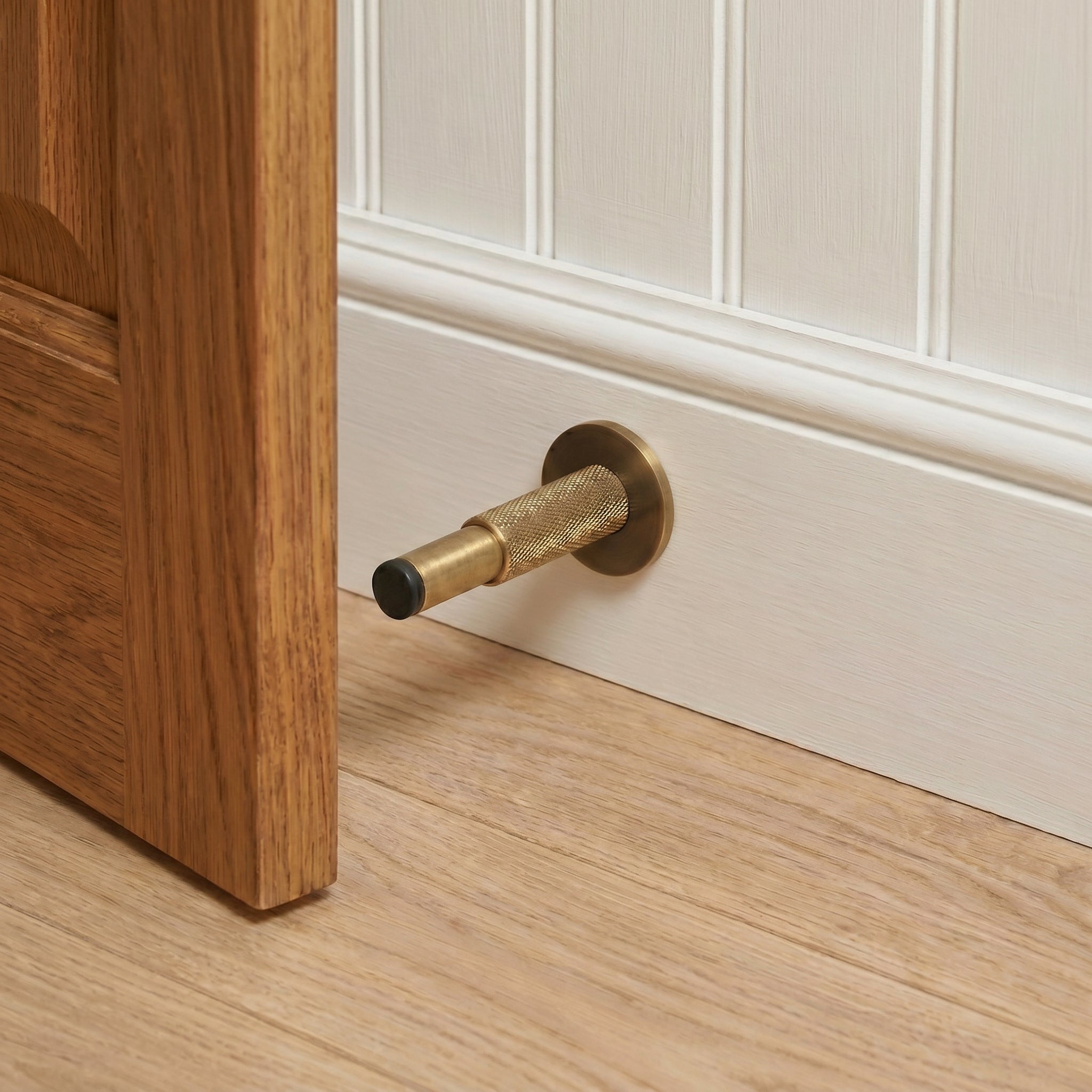 PORT Brass Doorstop